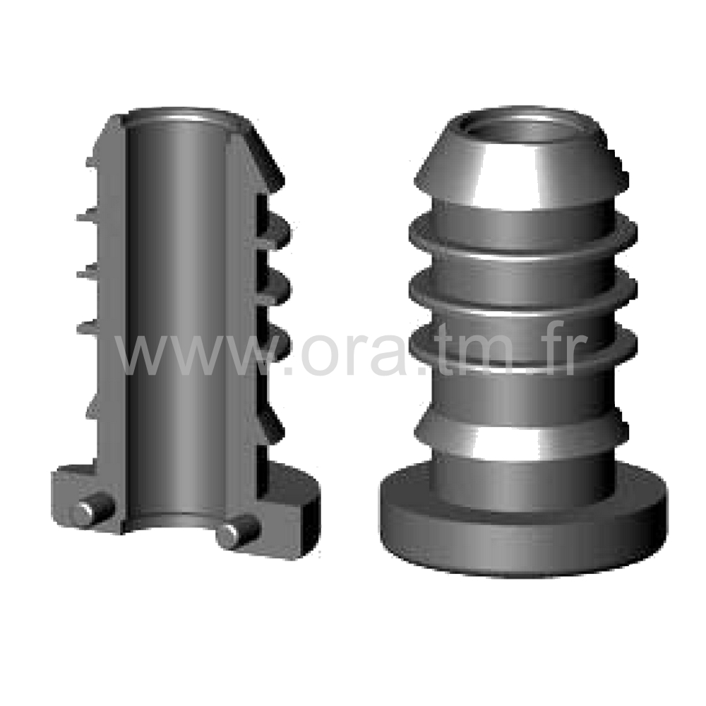 IOYP - INSERTION PORTE ROULETTE - TUBE CYLINDRIQUE